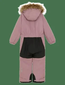 Barn Color Kids Overaller|Coverall W. Contrast & Fur - Overaller