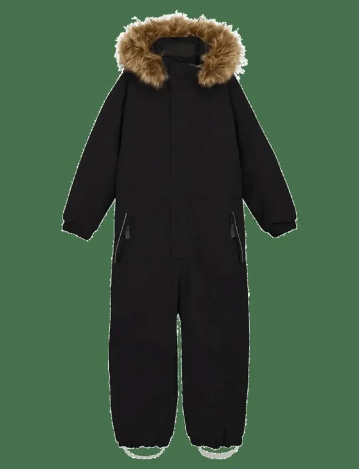 Barn Color Kids Overaller|Coverall W. Fake Fur - Overaller