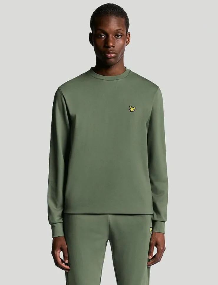 Lyle & Scott Sport Sweatshirts & Huvtröjor|Crew Neck Fly Fleece - Sweatshirts