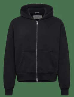 Abercrombie & Fitch Sweatshirts & Huvtröjor|CROPPED FULL ZIP - Hoodies