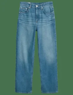 Kvinnor GANT Denimkläder|Jeans|CROPPED STRAIGHT JEANS - Straight jeans