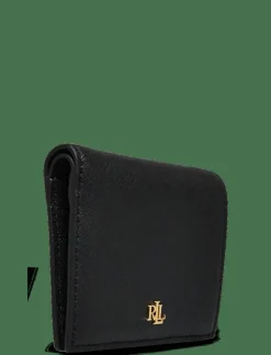 Kvinnor Lauren Ralph Lauren Plånböcker & Korthållare|Crosshatch Leather Compact Wallet - Plånböcker