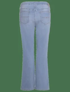 Tommy Jeans CRV SYLVIA HGH FLR BH1211 - Utsvängda jeans|Kvinnor Denimkläder|Jeans