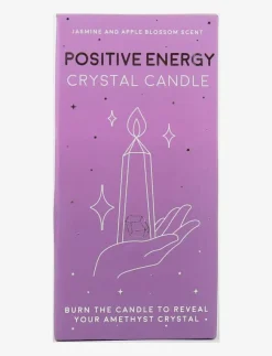 Gift Republic Crystal Candle - Positivity - Blockljus| Ljus