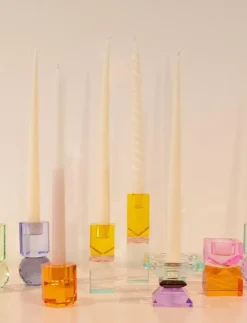 C'est Bon Crystal candle holder - Dekoration| Ljusstakar & Ljushållare
