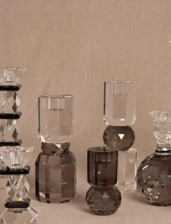 C'est Bon Crystal candle holder - Dekoration| Ljusstakar & Ljushållare