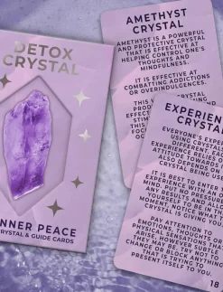 Gift Republic Crystal Healing Kit Detox - Spel & pussel| Spel & Pussel