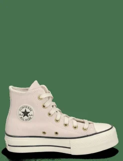 Converse CTAS LIFT HI PALE PETAL/NATURAL IVORY - Höga sneakers|Kvinnor Sportskor|Sneakers