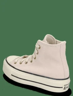 Converse CTAS LIFT HI PALE PETAL/NATURAL IVORY - Höga sneakers|Kvinnor Sportskor|Sneakers