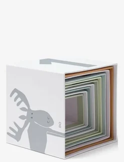Kid's Concept Cubes paper 1-10 EDVIN - Stapelbara klossar|Barn Babyleksaker|Babyleksaker