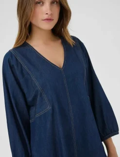Kvinnor Culture Plus Size & Curvy|Denimkläder|CUhilka Arpa Dress - Midiklänningar