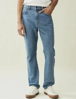Lexington Clothing Curt Casual Blue Wash Denim - Relaxed jeans| Denim Kläder|Jeans