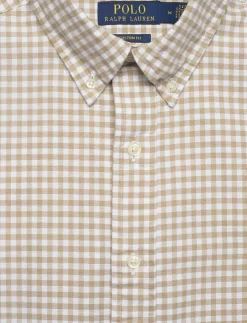 Polo Ralph Lauren Custom Fit Gingham Oxford Shirt - Oxford-skjortor| Skjortor