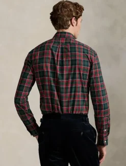 Polo Ralph Lauren Skjortor|Custom Fit Plaid Twill Shirt - Rutiga skjortor