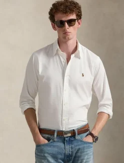 Polo Ralph Lauren Custom Fit Stretch Oxford Shirt - Oxford-skjortor| Skjortor
