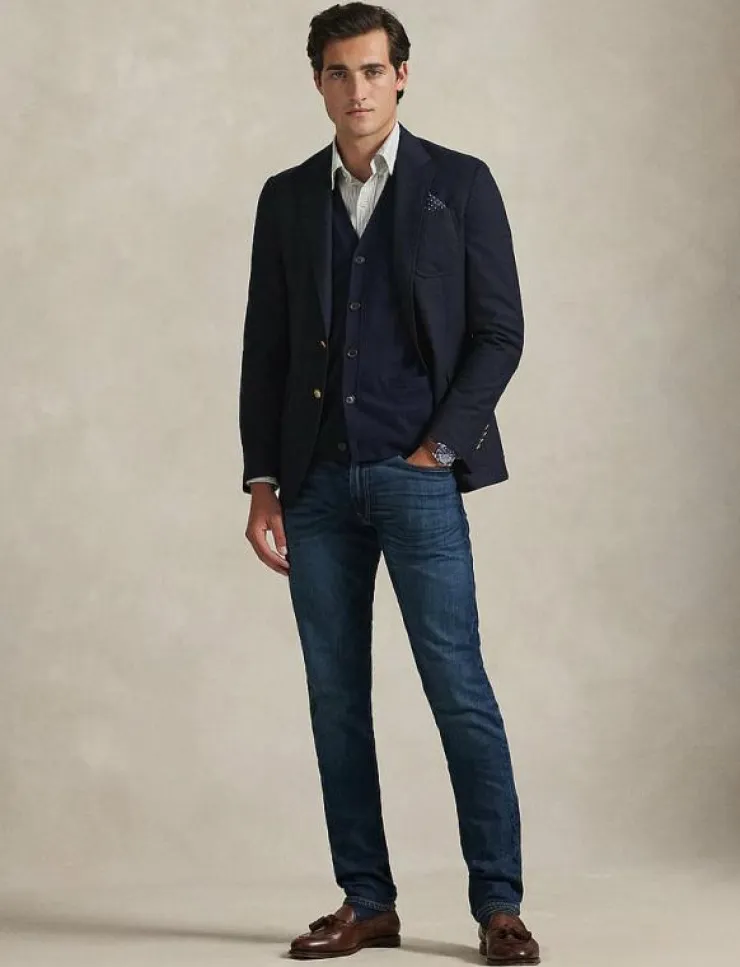 Polo Ralph Lauren Custom Fit Striped Oxford Shirt - Randiga skjortor| Skjortor