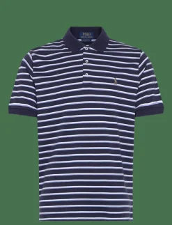 Polo Ralph Lauren Custom Slim Fit Striped Soft Cotton Polo - Kortärmade pikéer| Pikéer