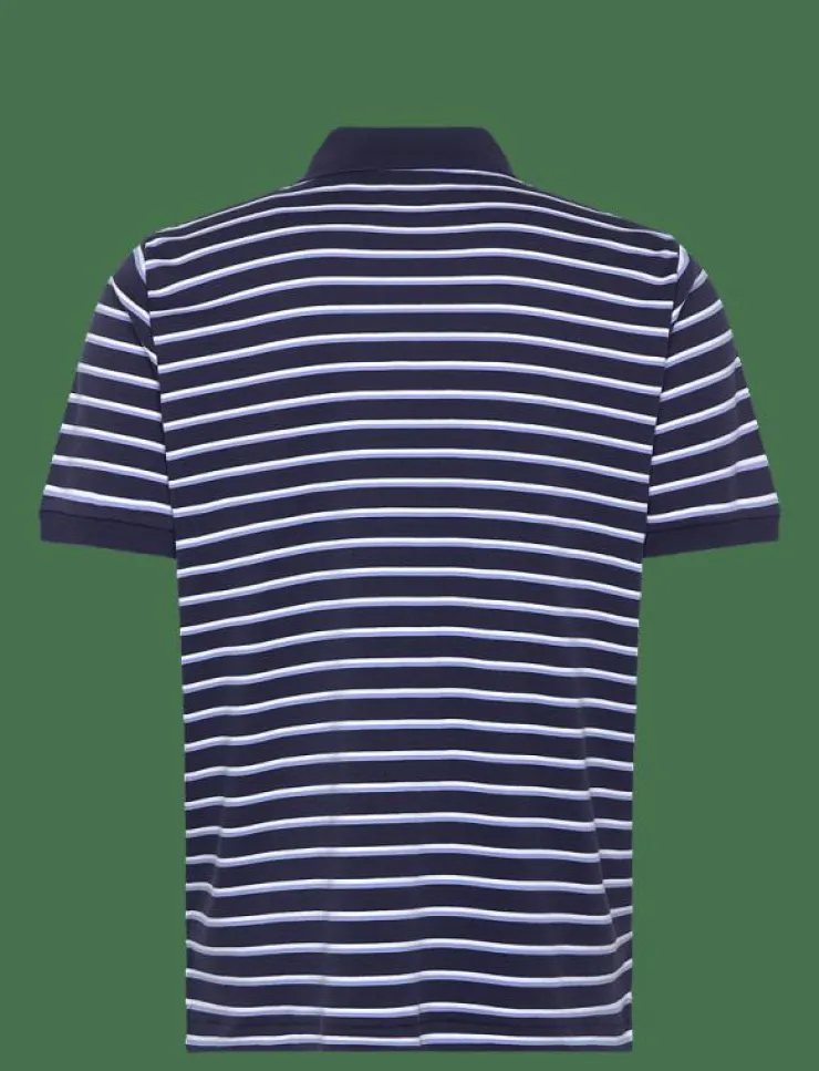 Polo Ralph Lauren Custom Slim Fit Striped Soft Cotton Polo - Kortärmade pikéer| Pikéer