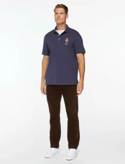Polo Ralph Lauren Pikéer|Custom Slim Polo Bear Mesh Polo Shirt - Kortärmade pikéer