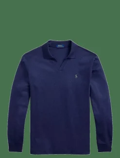 Polo Ralph Lauren Custom Slim Soft Cotton Polo Shirt - Stickade pikéer| Pikéer|Stickat