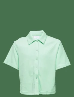 Grunt Daisy Towelling Shirt - Kortärmad skjorta|Barn Överdelar