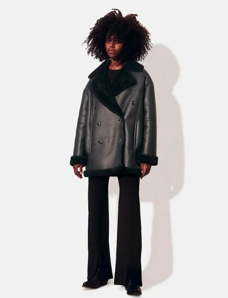 Lexington Clothing Daniella Faux Shearling Coat - Skinnjackor|Kvinnor Jackor & Kappor