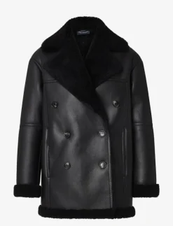 Lexington Clothing Daniella Faux Shearling Coat - Skinnjackor|Kvinnor Jackor & Kappor