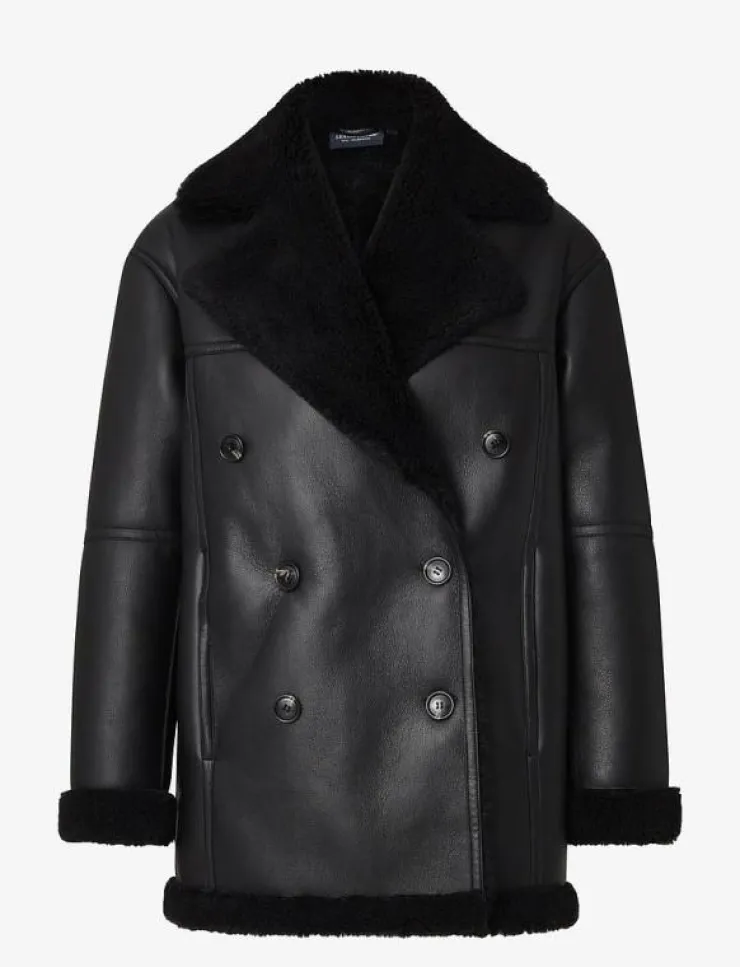 Lexington Clothing Daniella Faux Shearling Coat - Skinnjackor|Kvinnor Jackor & Kappor