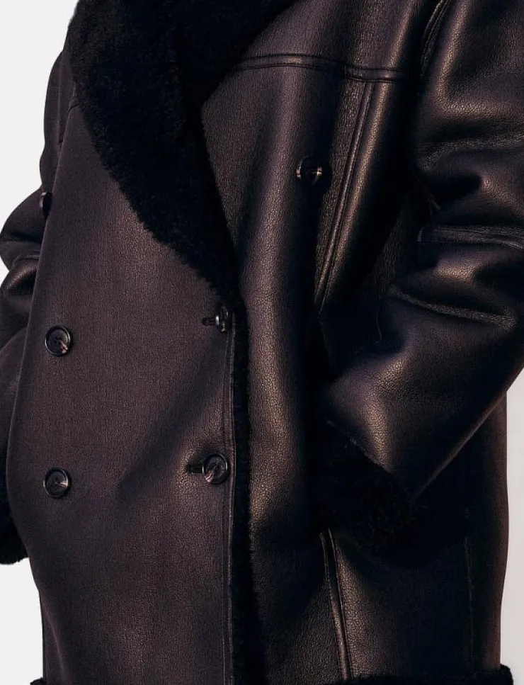 Lexington Clothing Daniella Faux Shearling Coat - Skinnjackor|Kvinnor Jackor & Kappor
