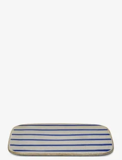 Lyngby Porcelæn DAN-Ild Serveringsfat 27x27 remsa - Brickor| Serveringstillbehör