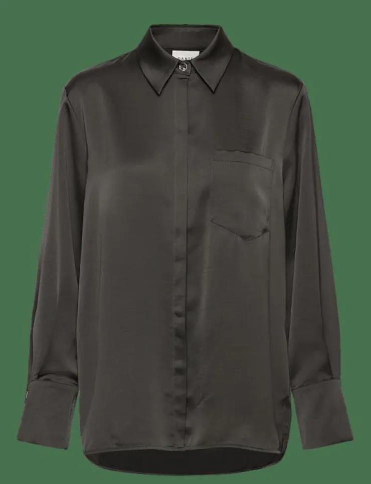 Kvinnor Dante6 Blusar & Skjortor|-Louda satin long shirt - Långärmade