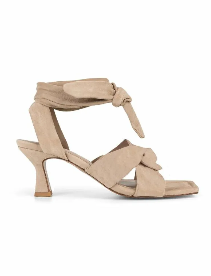Kvinnor Dante6 Högklackade Skor|-Ziya heeled suede sandals - Sandaler
