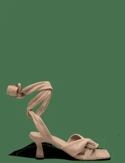 Kvinnor Dante6 Högklackade Skor|-Ziya heeled suede sandals - Sandaler