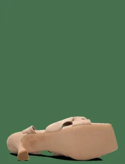 Kvinnor Dante6 Högklackade Skor|-Ziya heeled suede sandals - Sandaler