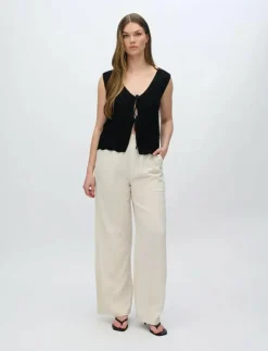 Moves Daphne vest 4286 - Linnen|Kvinnor Västar