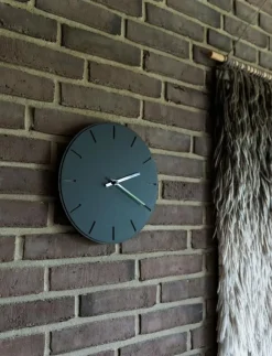 Hemverk Klockor|Dark oak nero - Väggklockor