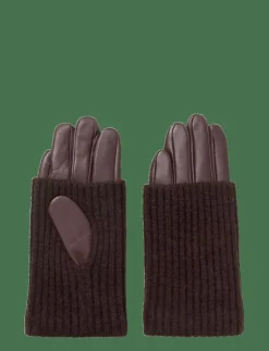 DAY ET Day Leather Knit Glove - Fingervantar|Kvinnor Handskar & Vantar