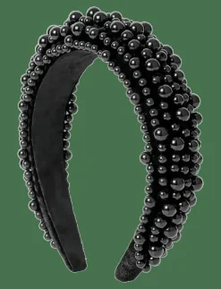 Kvinnor DAY ET Håraccessoarer|Day Pearly Velvet Hair Band - Hårband & Diadem