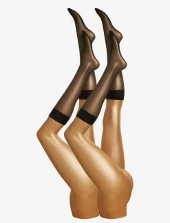 Kvinnor Decoy Underkläder|Strumpor|kneehigh silklook 2pk 20 - Strumpor
