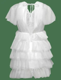 Kvinnor Bubbleroom Klänningar|Deep V-neck Tulle Dress - Korta klänningar