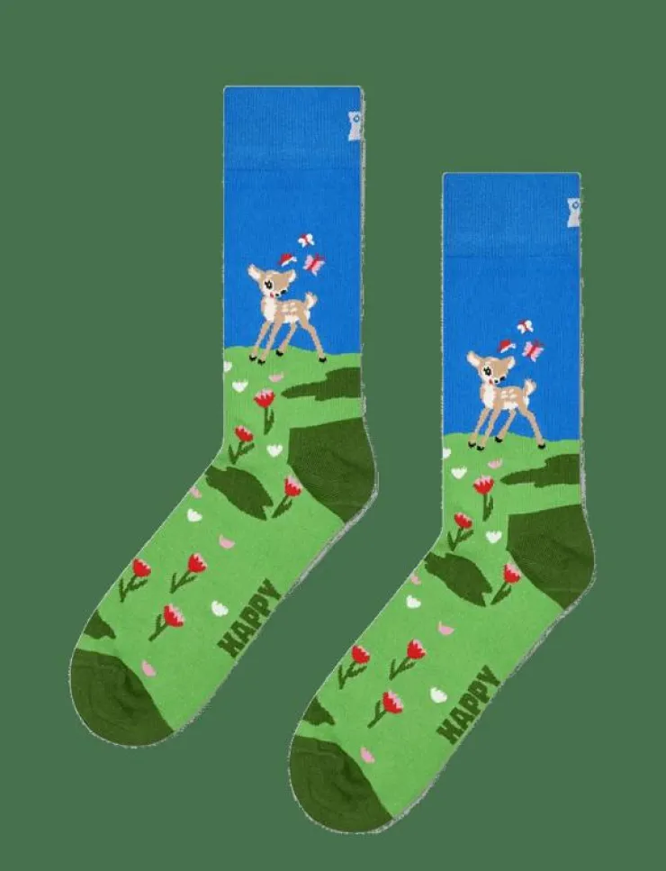 Happy Socks Deer Sock - Sockor|Kvinnor Strumpor|Strumpor
