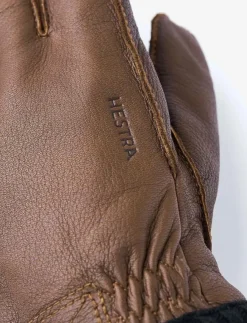 Hestra Handskar|Deerskin Primaloft Rib Black - Fingervantar