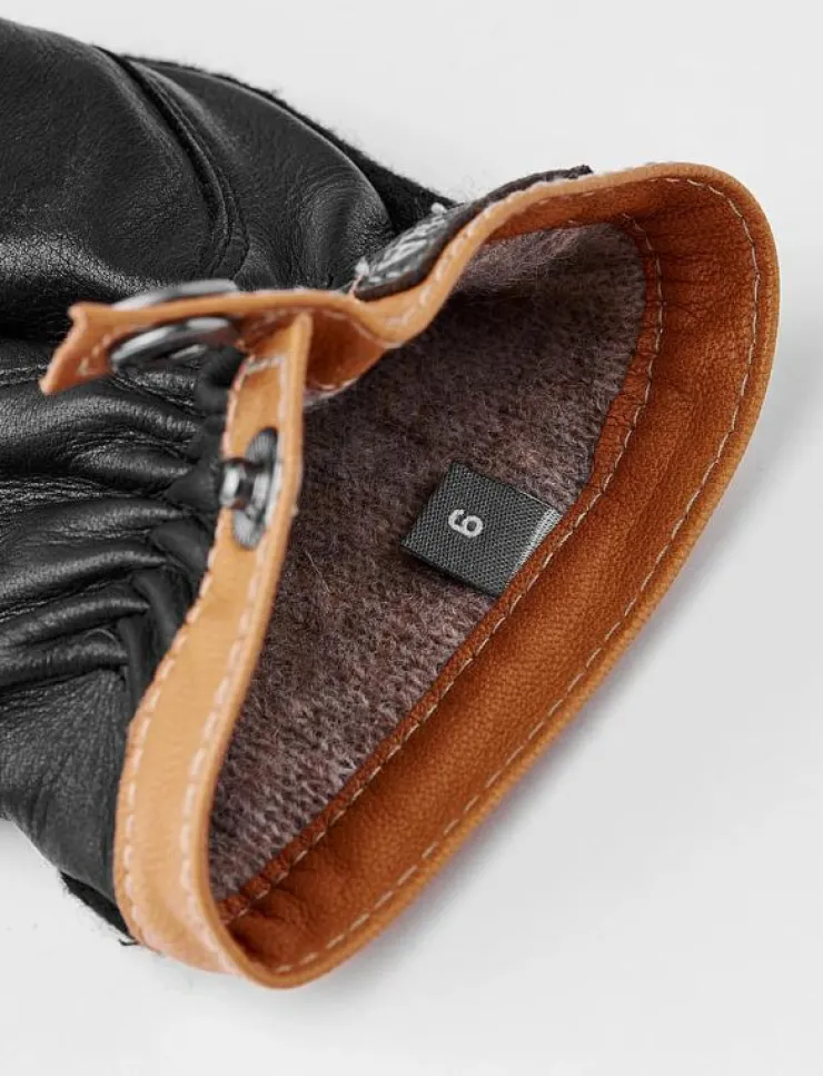 Hestra Handskar|Deerskin Wool Tricot - Fingervantar