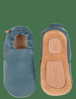 Barn Melton Inneskor|Delicate leather slippers - Inneskor