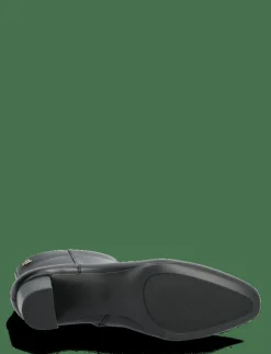 Lauren Ralph Lauren Demi Burnished Leather Bootie - Ankelboots med klack|Kvinnor Boots