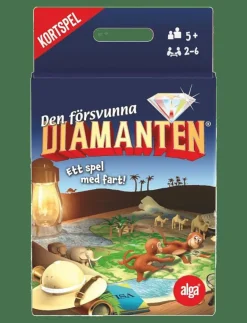 Barn Alga Pussel & Spel|Den försvunna diamanten Kortspel SE - Brädspel