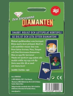 Barn Alga Pussel & Spel|Den försvunna diamanten Kortspel SE - Brädspel