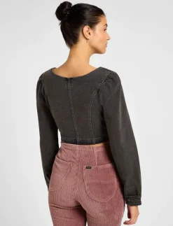 Kvinnor Lee Jeans Blusar & Skjortor|DENIM CORSET - Långärmade blusar