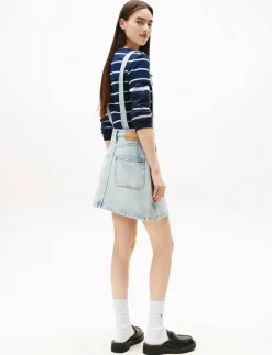 Tommy Jeans DENIM DUNGAREE DRESS DI2014 - Hängselbyxor|Kvinnor Hängselbyxor