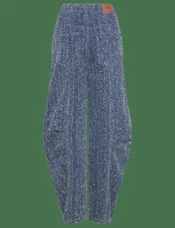 Kvinnor ROTATE Birger Christensen Jeans|DENIM LOOSE FIT PANTS - Vida byxor